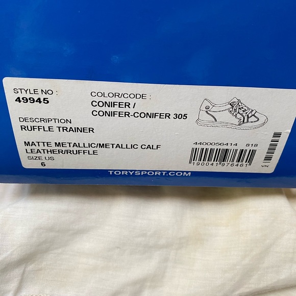 Tory Burch Sport Ruffle Trainer - Picture 4 of 4